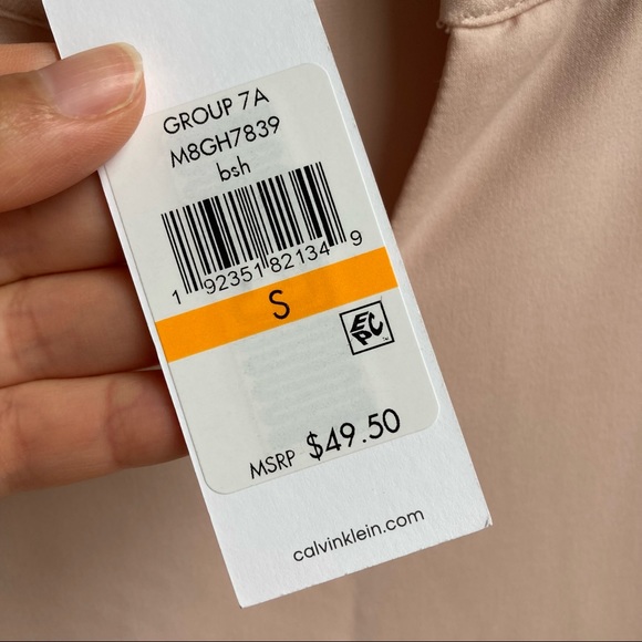 Calvin Klein|Light Blush Pink Blouse|Size S - Picture 5 of 7